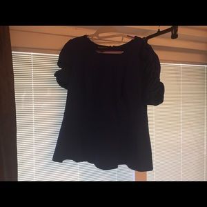 Beautiful blue peplum top